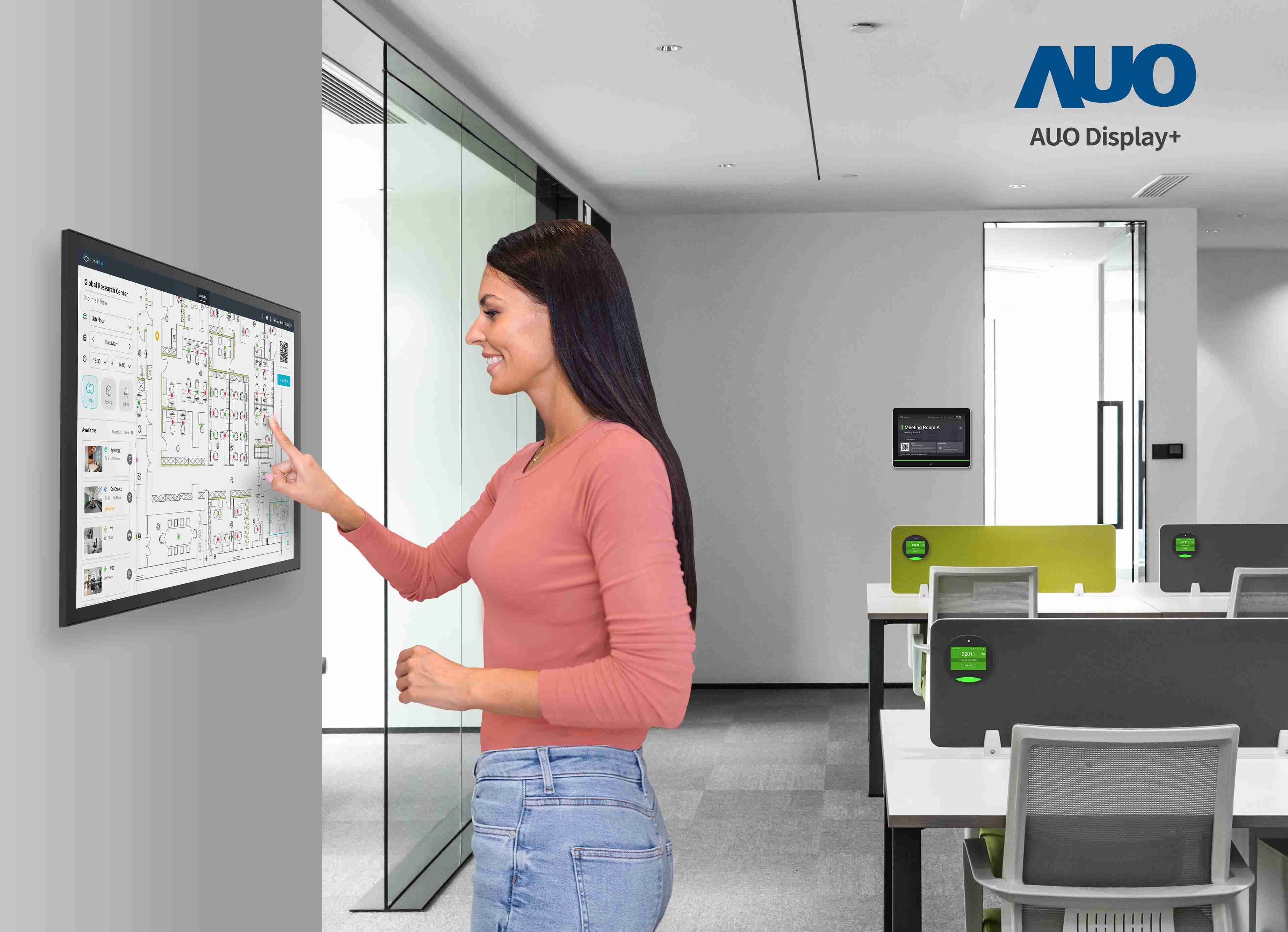 达擎会议空间管理解决方案可应用于空间预约和管理流程，，，，将办公空间的查询、、、预约和保留等流程自动化，，为用户提供更灵活、、弹性的工作模式