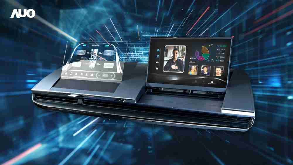 至成国际Micro LED Display HMI解决方案打造透明Micro LED前座仪表，，，呈现信息并保留驾驶视野开阔；亦为副驾驶座乘客打造收放自如的Micro LED屏幕，，，，在不影响显示质量的前提于显示区内建镜头，，，让用户能与视讯对象直接眼神接触，，提供绝佳的双向沟通体验